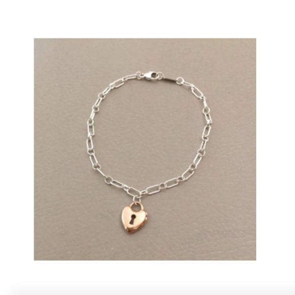 Tiffany Silver and Rose Gold Bracelet - Picture 3 of 3